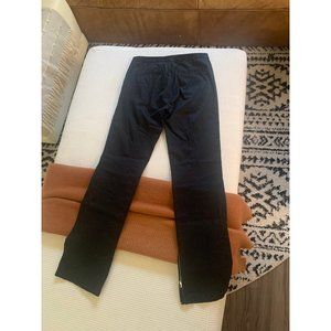 BCBG black cotton pant slack 2